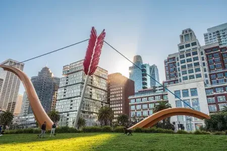 Cupids Bow on the Embarcadero